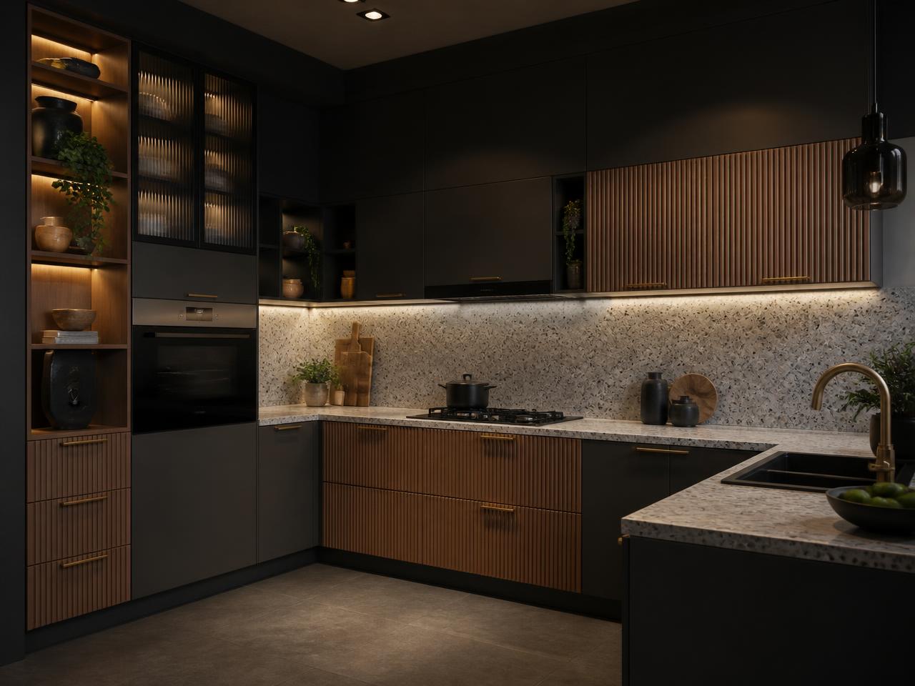 Kitchen Interior 3D